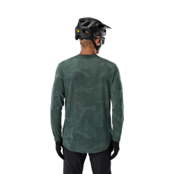 👕🔥 Camiseta Técnica Fox Ranger TruDri™ Manga Larga – Transpirabilidad y Rendimiento para MTB