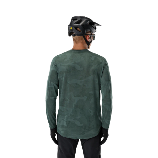 👕🔥 Camiseta Técnica Fox Ranger TruDri™ Manga Larga – Transpirabilidad y Rendimiento para MTB