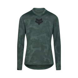 👕🔥 Camiseta Técnica Fox Ranger TruDri™ Manga Larga – Transpirabilidad y Rendimiento para MTB