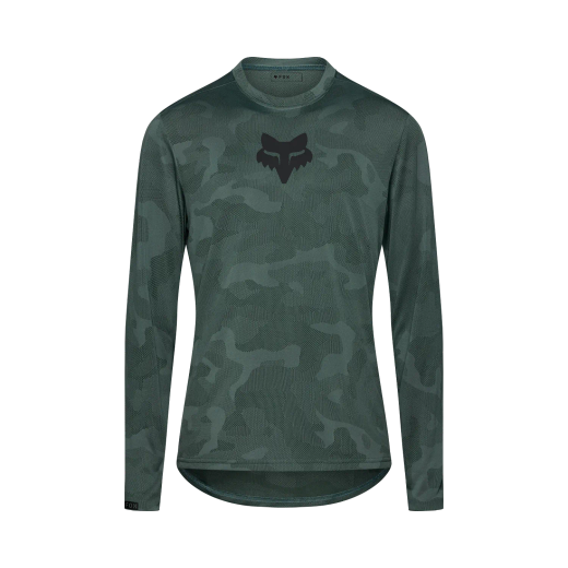 👕🔥 Camiseta Técnica Fox Ranger TruDri™ Manga Larga – Transpirabilidad y Rendimiento para MTB