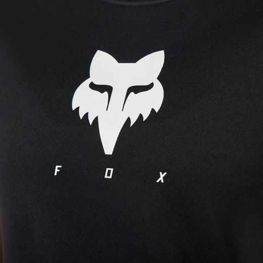 Camiseta Técnica Fox Ranger TruDri™ para Mujer – Comodidad y Rendimiento para MTB Color Negra