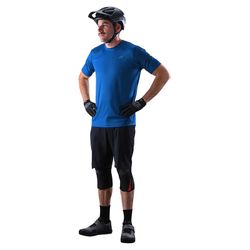 Camiseta Troy Lee Flowline Ss Jersey Azul