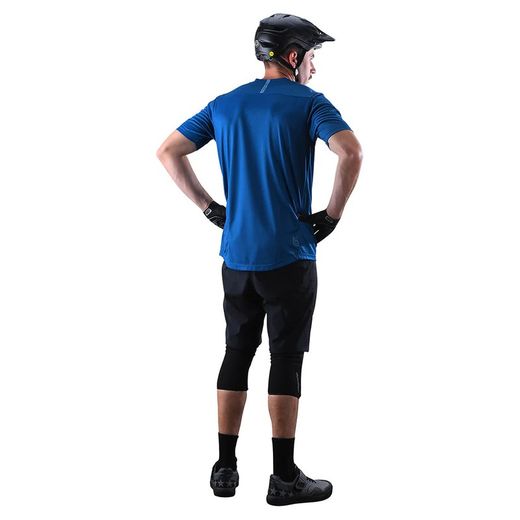 Camiseta Troy Lee Flowline Ss Jersey Azul