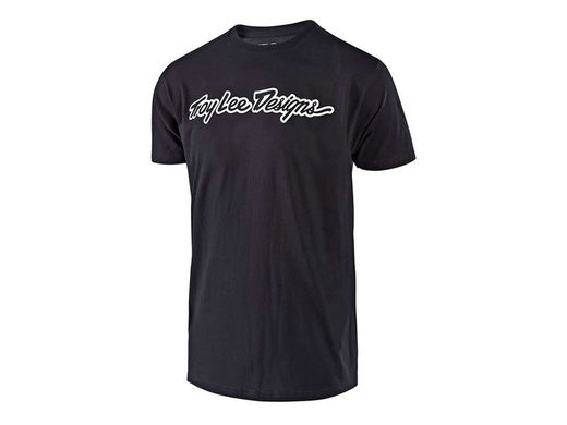 Camiseta Troy Lee Signature Tee Negra