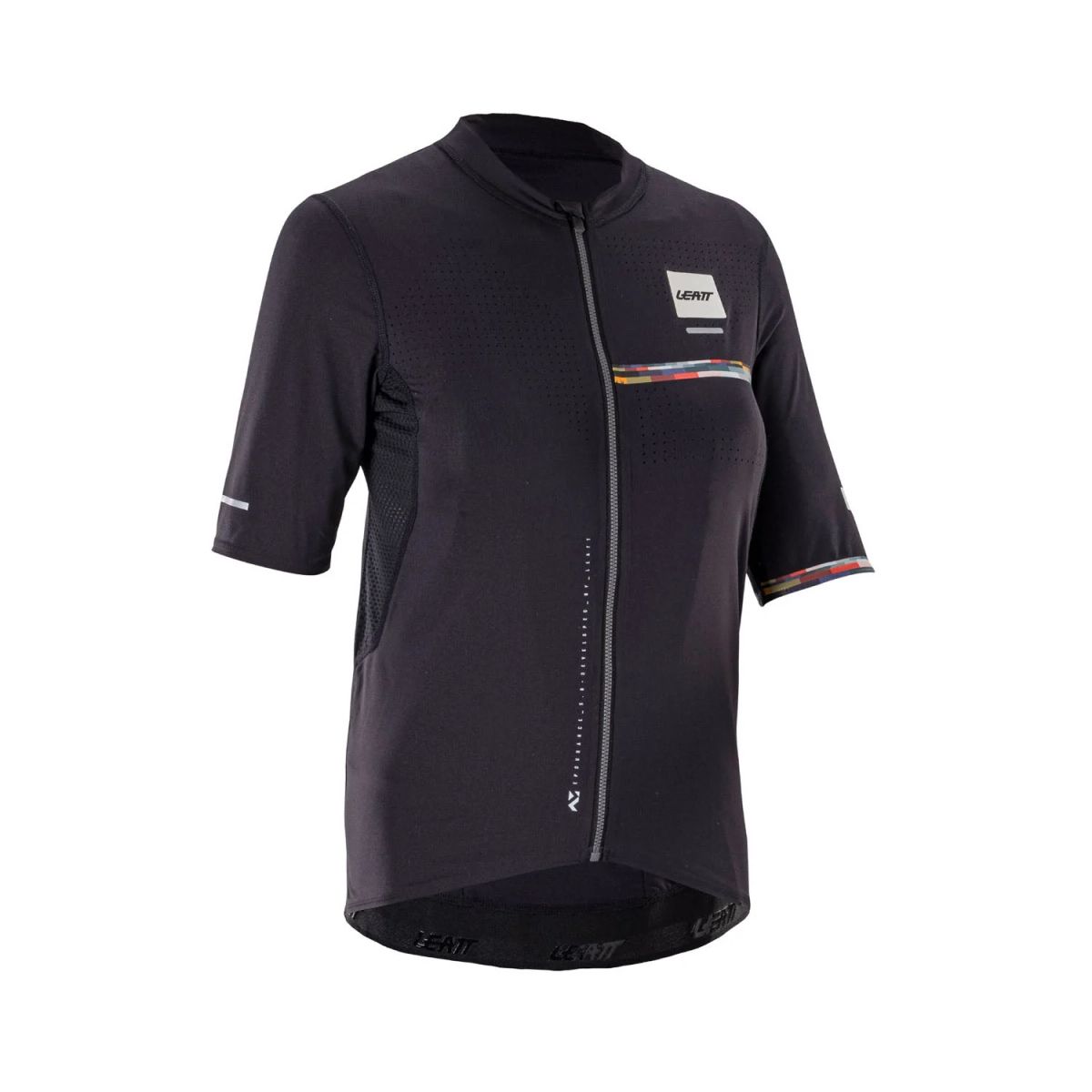 👕🔥 Camiseta/Maillot Leatt MTB Endurance 5.0 Cargo Mujer Negro v26 🚴‍♀️✨ L