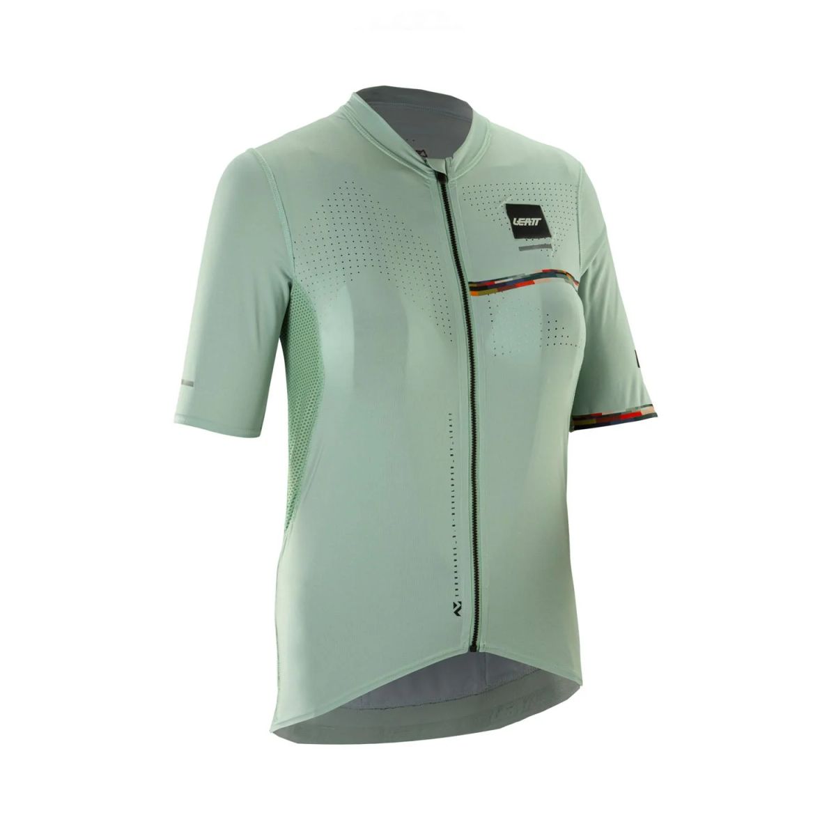 👕✨ Camiseta/Maillot Leatt MTB Endurance 5.0 Cargo Mujer Verde Mint 🚴‍♀️🌿 L