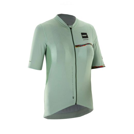 👕✨ Camiseta/Maillot Leatt MTB Endurance 5.0 Cargo Mujer Verde Mint 🚴‍♀️🌿
