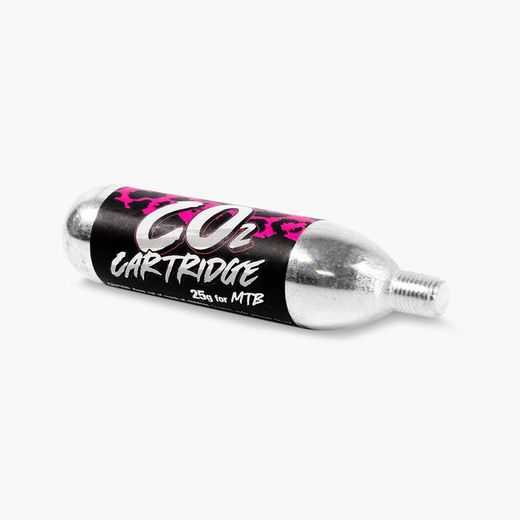💨🔧 Cartucho CO₂ Muc-Off 25 g (Pack 20 Unidades) | Inflado Rápido, Potente y Seguro