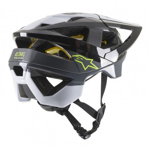 🪖⚡ Casco Alpinestars Vector Tech Pilot – Protección Avanzada para MTB y Trail | Negro/Gris 🚵‍♂️