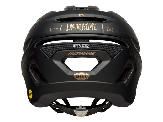 Casco Bell Mtb Sixer Mips Negro/Dorado Fasthouse