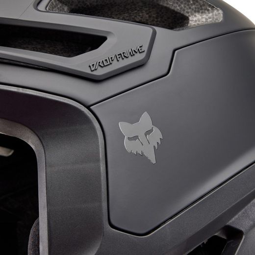 🪖🖤 Casco FOX Dropframe Pro – Protección y Comodidad para MTB y Enduro | Negro Mate 🚵‍♂️