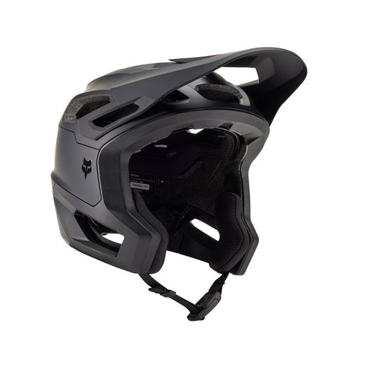 🪖🖤 Casco FOX Dropframe Pro – Protección y Comodidad para MTB y Enduro | Negro Mate 🚵‍♂️