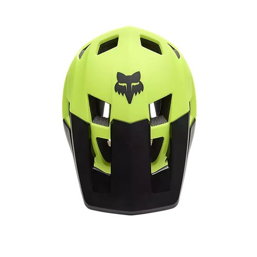 🪖💛 Casco Fox Dropframe Helmet CE – Seguridad y Confort para Enduro y MTB | Amarillo Fluorescente 🚵‍♂️