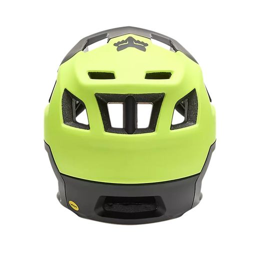 🪖💛 Casco Fox Dropframe Helmet CE – Seguridad y Confort para Enduro y MTB | Amarillo Fluorescente 🚵‍♂️