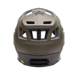 🪖🌿 Casco Fox Dropframe Helmet CE – Seguridad y Confort para Enduro y MTB | Verde Militar 🚵‍♂️