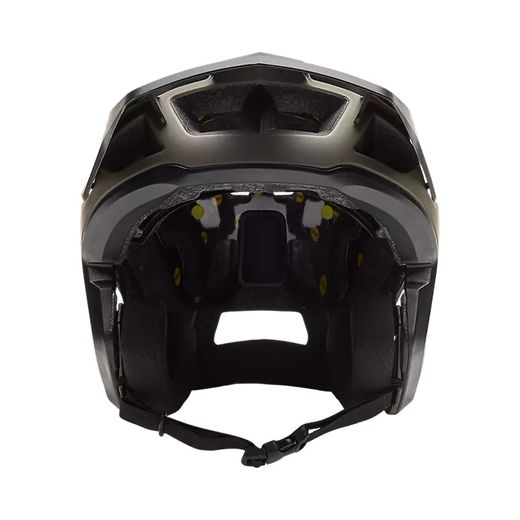🪖🌿 Casco Fox Dropframe Helmet CE – Seguridad y Confort para Enduro y MTB | Verde Militar 🚵‍♂️
