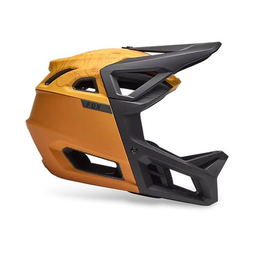 Casco Fox Proframe Frequency – Ligereza y Máxima Protección para Enduro y Downhill Marrón caramelo