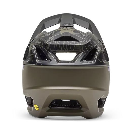 🪖✨ Casco Fox Proframe Frequency – Ligereza y Máxima Protección para Enduro y Downhill Verde militar
