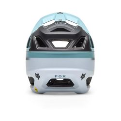 Casco FOX Proframe Rizer – Protección y Ventilación para MTB y Enduro Azul Pálido