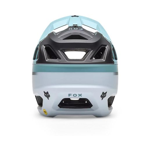 Casco FOX Proframe Rizer – Protección y Ventilación para MTB y Enduro Azul Pálido