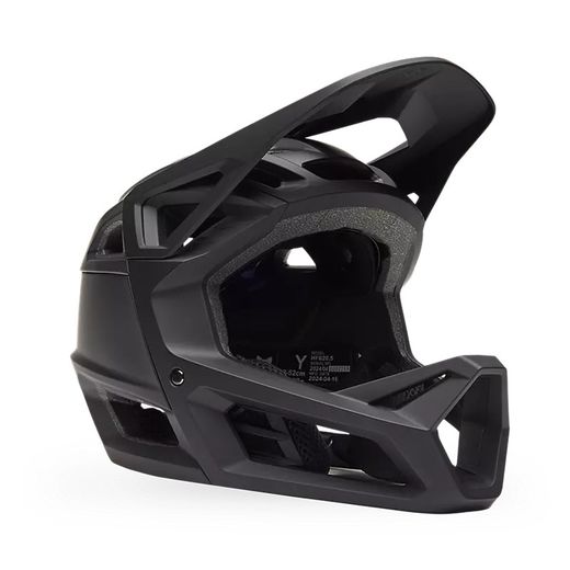 Casco FOX Proframe Youth Negro Mate – Seguridad y Ligereza para Jóvenes Riders