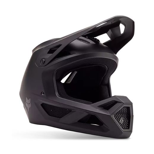 Casco Fox Rampage Matte Black Juvenil – Protección y Estilo para Jóvenes Riders