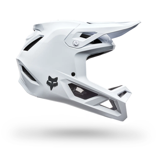 🪖🤍 Casco Fox Rampage Youth Blanco CE/CPSC – Protección Integral para Jóvenes Riders de MTB y Downhill