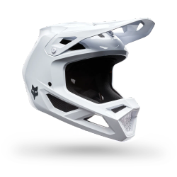🪖🤍 Casco Fox Rampage Youth Blanco CE/CPSC – Protección Integral para Jóvenes Riders de MTB y Downhill