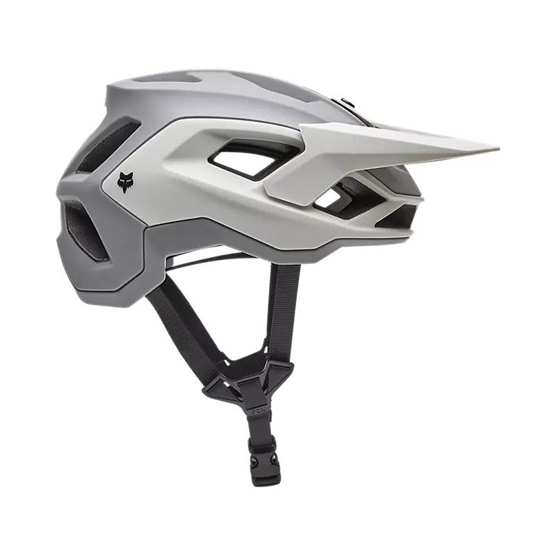 🪖🤍 Casco Fox Speedframe 5050 – Protección y Estilo para MTB y Enduro | Gris Claro 🚵‍♂️ L
