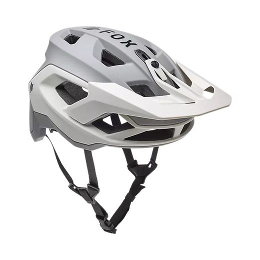 🪖🤍 Casco Fox Speedframe 5050 – Protección y Estilo para MTB y Enduro | Gris Claro 🚵‍♂️