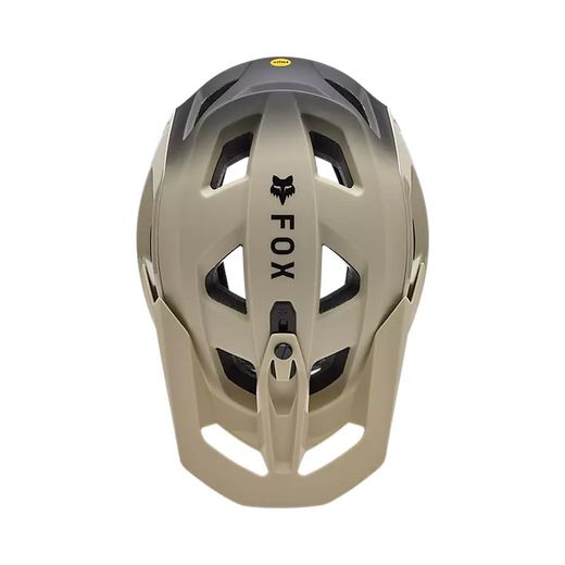 Casco Fox Speedframe Pro Backfade – Máxima Protección y Estilo para MTB y Enduro Crema