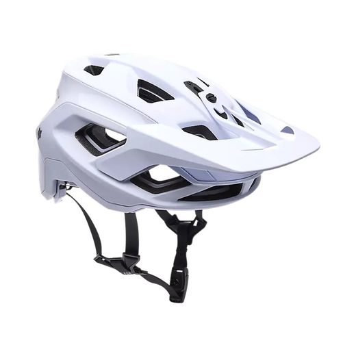 🪖🤍 Casco Fox Speedframe RS – Máxima Protección y Estilo para MTB y Enduro | Blanco Mate 🚵‍♂️