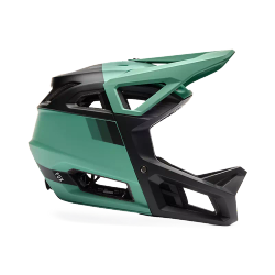 🚴‍♂️ Casco Integral Fox Proframe RS Sol MTB | Ligero, Seguro y Ventilado Verde Pino