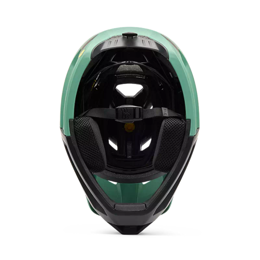 🚴‍♂️ Casco Integral Fox Proframe RS Sol MTB | Ligero, Seguro y Ventilado Verde Pino