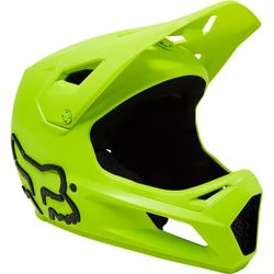 Casco Fox juvenil rampage Amarillo Fluor