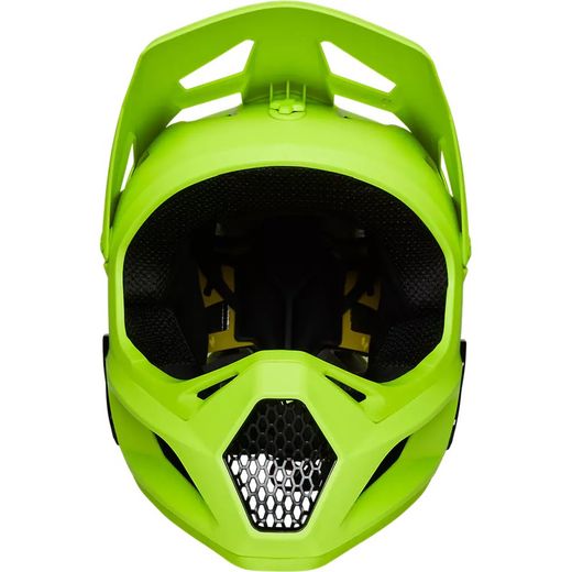 Casco Fox juvenil rampage Amarillo Fluor