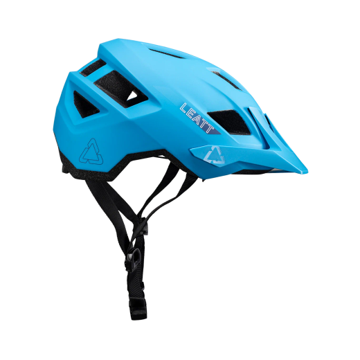 💙⚡ Casco Leatt MTB AllMtn 1.0 Cyan | Protección total con estilo y frescura 🚵‍♂️🌤️