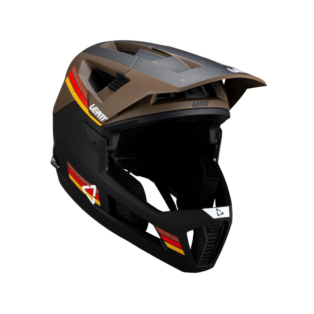 🪶🚵‍♂️ Casco Leatt MTB Enduro 4.0 Loam | Protección total con estilo natural 🌲💨 L
