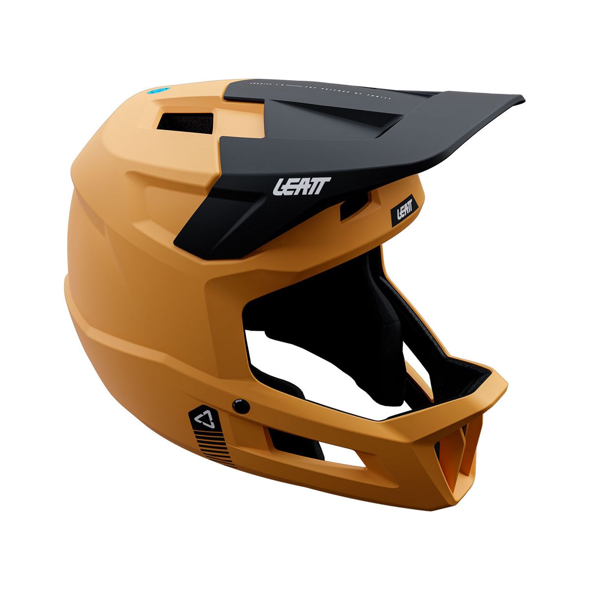 🪖💛 Casco Leatt MTB Gravity 1.0 Jr Amarillo Lager – Protección total para jóvenes riders con estilo ⚡ XS