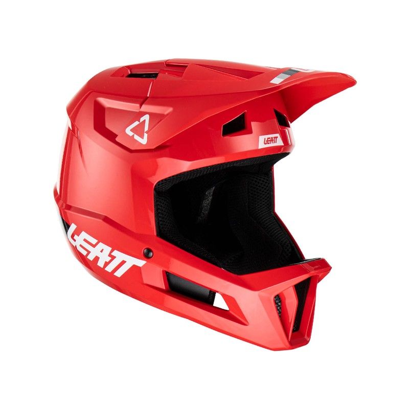 Casco Leatt MTB Gravity 1.0 V23 Jr Fire - Seguridad, Estilo y Rendimiento para los Jovenes Riders XS