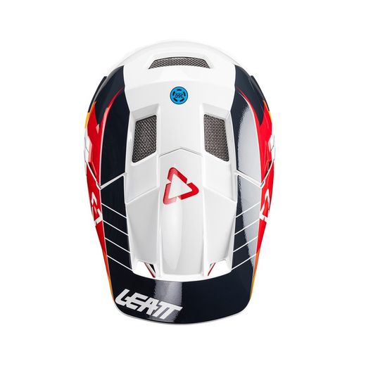 🪖🔥 Casco Leatt MTB Gravity 2.0 – Protección Superior y Estilo Inigualable (Blanco/Rojo) 🚵‍♂️
