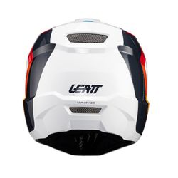 🪖🔥 Casco Leatt MTB Gravity 2.0 – Protección Superior y Estilo Inigualable (Blanco/Rojo) 🚵‍♂️