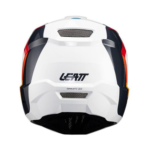 🪖🔥 Casco Leatt MTB Gravity 2.0 – Protección Superior y Estilo Inigualable (Blanco/Rojo) 🚵‍♂️