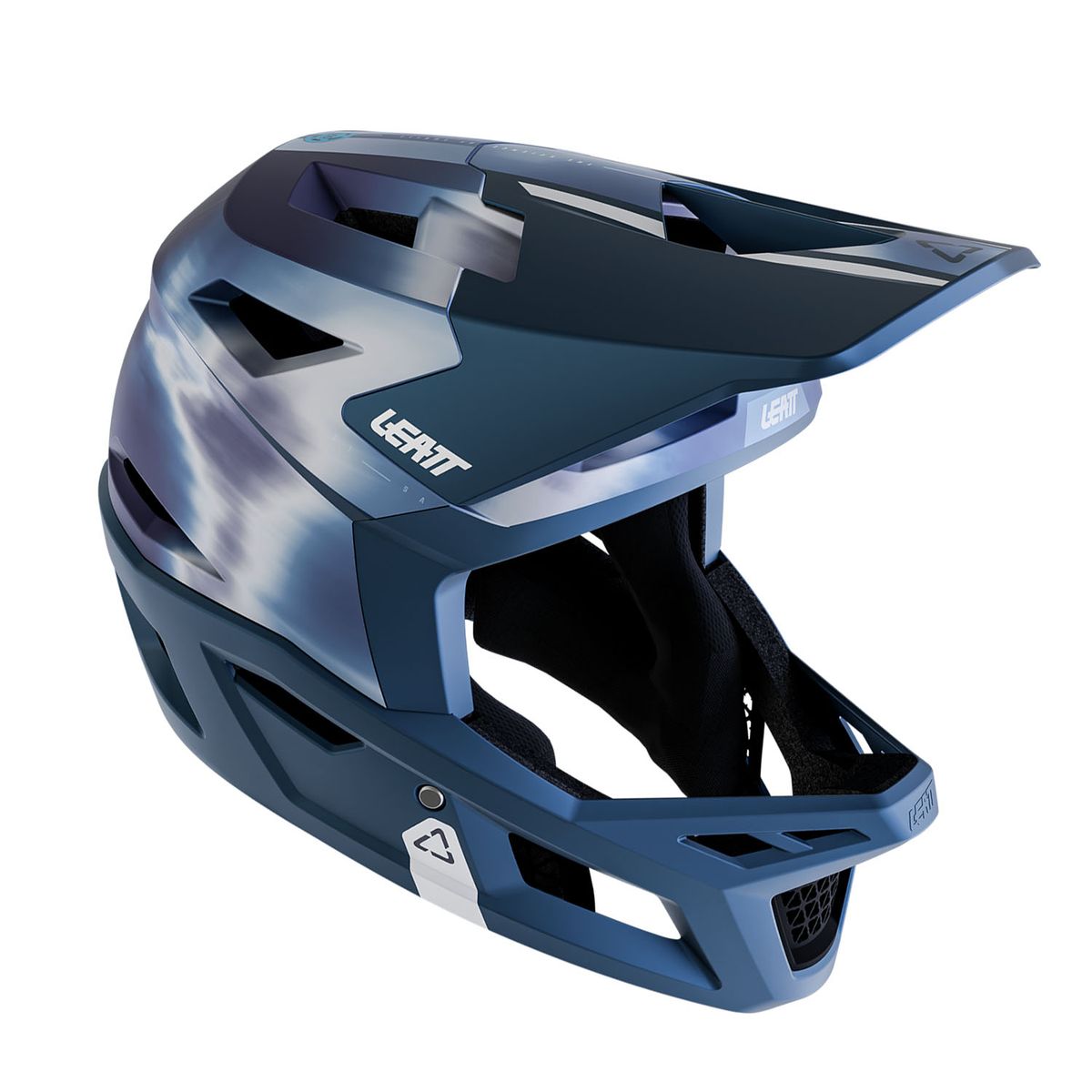 🧠🌌 Casco Leatt MTB Gravity 4.0 Azul Galaxy – Protección total, tecnología de élite y estilo galáctico 💙⚡ L