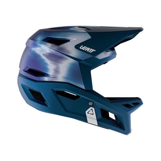🧠🌌 Casco Leatt MTB Gravity 4.0 Azul Galaxy – Protección total, tecnología de élite y estilo galáctico 💙⚡