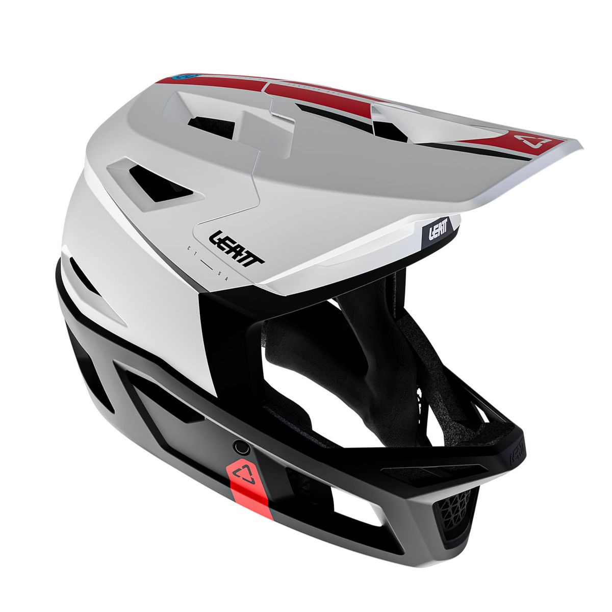 🧠⚫⚪ Casco Leatt MTB Gravity 4.0 Negro/Blanco – Protección total, estilo y tecnología sin límites 🚵‍♂️🔥 L