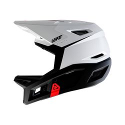 🧠⚫⚪ Casco Leatt MTB Gravity 4.0 Negro/Blanco – Protección total, estilo y tecnología sin límites 🚵‍♂️🔥