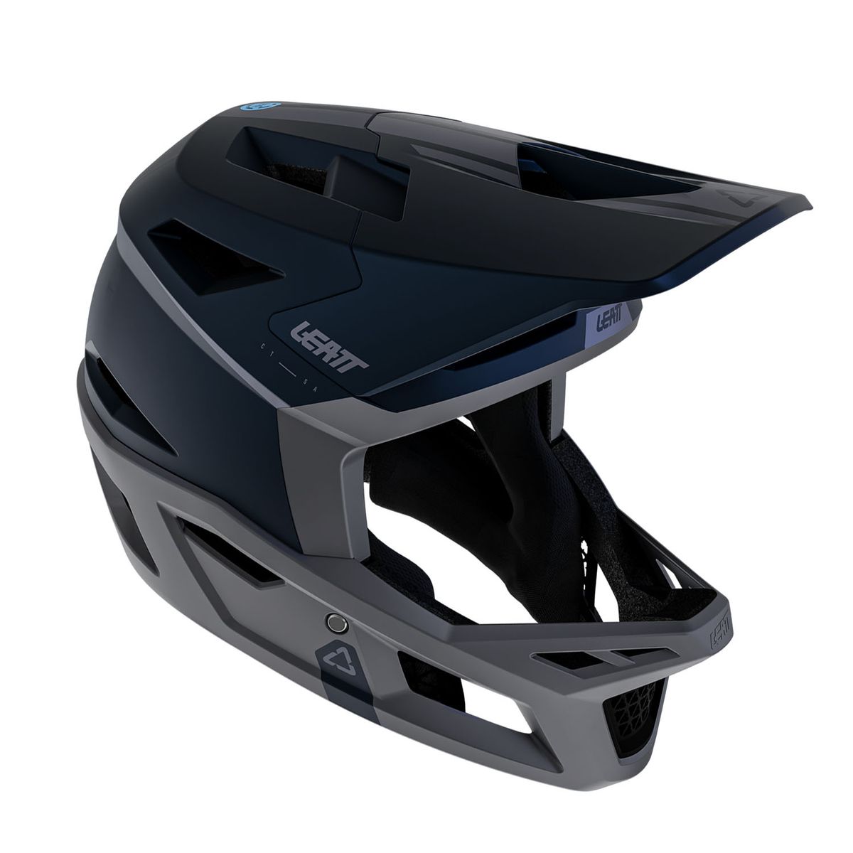 🧠⚫🌫️ Casco Leatt MTB Gravity 4.0 Negro/Gris Stealth – Protección de élite, diseño sigiloso y rendimiento total 🚵‍♂️🔥 L