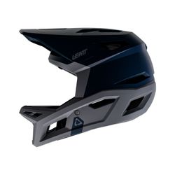 🧠⚫🌫️ Casco Leatt MTB Gravity 4.0 Negro/Gris Stealth – Protección de élite, diseño sigiloso y rendimiento total 🚵‍♂️🔥