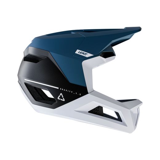 🧠💙 Casco Leatt MTB Gravity 5.0 Azul – Protección máxima, rendimiento profesional y estilo impactante ⚡🚵‍♂️